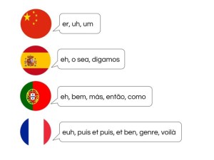 Filler words across languages